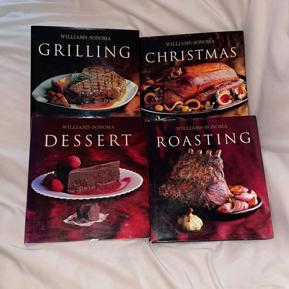 Williams-Sonoma 4 cooking books